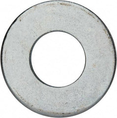 Value Collection - 1-3/4" Screw, Grade 2 Steel USS Flat Washer - 1.865" ID x 4.045" OD, 0.213" Thick, Zinc-Plated Finish - Caliber Tooling