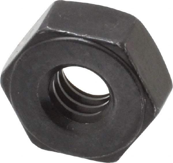 Value Collection - 1/4-20 UNC Steel Right Hand Heavy Hex Nut - 1/2" Across Flats, 15/64" High, Uncoated, 2B Class of Fit - Caliber Tooling