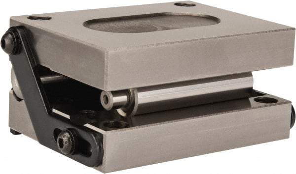 Interstate - 4" Long x 5" Width x 5" High, Precision Sine Plate - Square to within 0.0003", 0.0003" Tolerance - Caliber Tooling