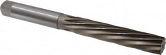 Interstate - 1-1/8" Diam, Straight Shank, 5-13/16" Flute, Hand Reamer - Caliber Tooling