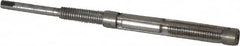 Value Collection - Size 8/A, Straight Shank Hand Adjustable Reamer - 3-1/4" OAL, Right Hand Cut, 4 Blades, High Speed Steel, Bright Finish - Caliber Tooling