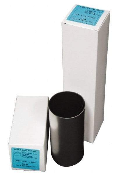 Made in USA - 1 Piece, 100 Inch Long x 6 Inch Wide x 0.02 Inch Thick, Roll Shim Stock - Stainless Steel - Caliber Tooling