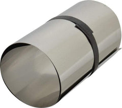 Made in USA - 1 Piece, 50 Inch Long x 6 Inch Wide x 0.003 Inch Thick, Roll Shim Stock - Stainless Steel - Caliber Tooling