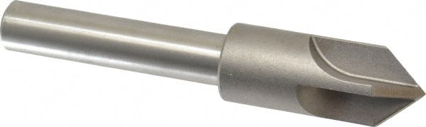 Keo - 3/4" Head Diam, 1/2" Shank Diam, 4 Flute 82° High Speed Steel Countersink - Caliber Tooling