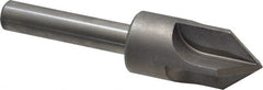 Keo - 1" Head Diam, 1/2" Shank Diam, 4 Flute 82° High Speed Steel Countersink - Caliber Tooling