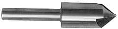 Keo - 7/8" Head Diam, 1/2" Shank Diam, 4 Flute 82° High Speed Steel Countersink - Caliber Tooling