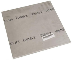 Value Collection - 1/2 Inch Thick x 12 Inch Wide x 12 Inch Long, Aluminum Plate - Alloy 6061 - Caliber Tooling