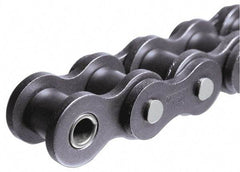 Morse - 3/8" Pitch, ANSI 35, Single Strand Roller Chain - Chain No. 35, 10 Ft. Long, 1/5" Roller Diam, 3/16" Roller Width - Caliber Tooling