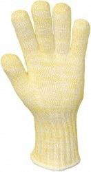 Jomac Products - Size L Cotton Lined Kevlar/Nomex Hot Mill Glove - 13" OAL, Continuous Knit Cuff - Caliber Tooling