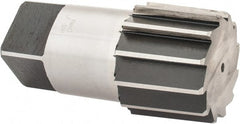 Interstate - 2" Pipe, 2.268" Diam, 2.159" Small End Diam, Straight Shank, 1-3/4" Flute, Taper Pipe Reamer - Caliber Tooling