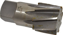 Interstate - 2" Pipe, 2.268" Diam, 2.159" Small End Diam, Straight Shank, 1-3/4" Flute, Taper Pipe Reamer - Caliber Tooling