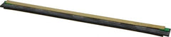 Unger - 10" Rubber Blade Window Washer/Squeegee - Black, Brass Holder - Caliber Tooling