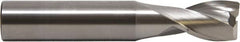 M.A. Ford - 3/4", 2 Flute, Single End, Solid Carbide, 0.03" Corner Radius End Mill - 4" OAL, 30° Helix, Right Hand Flute, 1" LOC, Right Hand Cut - Caliber Tooling