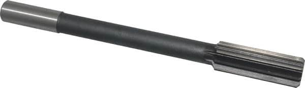 Interstate - 31/32" High Speed Steel Chucking Reamer - Straight Flute, 3/4" Straight Shank, 2-5/8" Flute Length, 10" OAL - Caliber Tooling