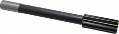 Interstate - 1-3/8" High Speed Steel Chucking Reamer - Straight Flute, 1" Straight Shank, 3-1/4" Flute Length, 12" OAL - Caliber Tooling