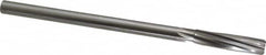 Made in USA - 27/64" High Speed Steel 6 Flute Chucking Reamer - Spiral Flute, 0.373" Straight Shank, 1-3/4" Flute Length, 7" OAL - Caliber Tooling