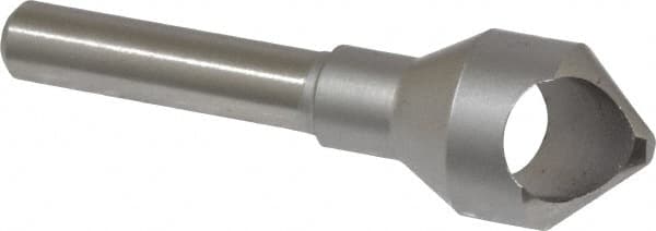 M.A. Ford - 9/16" Head Diam, 1/4" Shank Diam, 0 Flute 82° High Speed Steel Countersink - Caliber Tooling