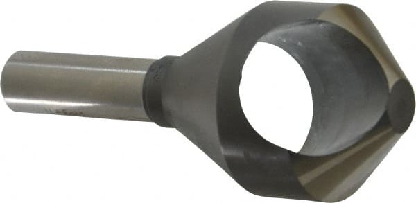 M.A. Ford - 1-1/2" Head Diam, 1/2" Shank Diam, 0 Flute 90° High Speed Steel Countersink - Caliber Tooling