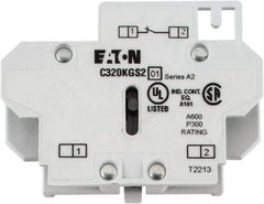 Eaton Cutler-Hammer - Starter Auxiliary Contact - For Use with 10-60A Contactors - Caliber Tooling