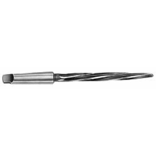 Cleveland - 7/8" Reamer Diam, 39/64" Small End Diam, 3MT Morse Taper Shank, 7-3/8" Flute, Bridge Reamer - Caliber Tooling