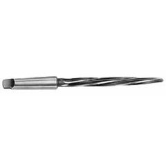 Cleveland - 7/8" Reamer Diam, 39/64" Small End Diam, 3MT Morse Taper Shank, 7-3/8" Flute, Bridge Reamer - Caliber Tooling