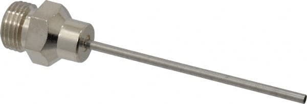 Value Collection - Blow Gun Needle Tip - 1/8 MPT, 1-3/4" Long - Caliber Tooling