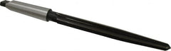 Interstate - 13/16" Reamer Diam, 35/64" Small End Diam, 3MT Morse Taper Shank, 7-3/8" Flute, Bridge Reamer - Caliber Tooling