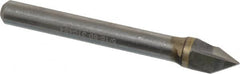 Hertel - 5/16" Head Diam, 1/4" Shank Diam, 3 Flute 60° Solid Carbide Countersink - Caliber Tooling