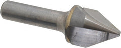 Hertel - 1" Head Diam, 1/2" Shank Diam, 3 Flute 60° Solid Carbide Countersink - Caliber Tooling