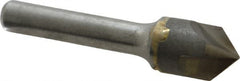 Hertel - 5/8" Head Diam, 3/8" Shank Diam, 3 Flute 82° Solid Carbide Countersink - Caliber Tooling