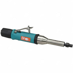 Dynabrade - 1/4" Collet, Straight Handle, Air Straight Die Grinder - 20,000 RPM, Rear Exhaust, 31 CFM, 0.5 hp, 90 psi, 1/4 NPT Inlet - Caliber Tooling