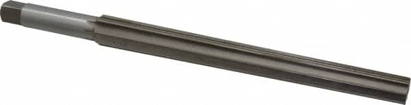 Interstate - #11 Pin, 0.878" Diam, 0.706" Small End, 3/4" Diam Straight Shank, 8-1/4" Flute, Taper Pin Reamer - Caliber Tooling