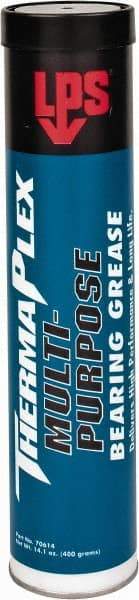 LPS - 14.1 oz Cartridge Lithium Extreme Pressure Grease - Blue, Extreme Pressure, 350°F Max Temp, NLGIG 2, - Caliber Tooling