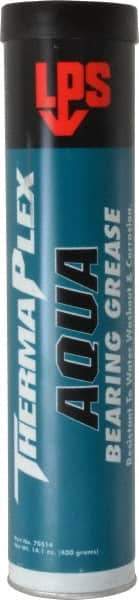 LPS - 14.1 oz Cartridge Aluminum Extreme Pressure Grease - Amber, Extreme Pressure, 302°F Max Temp, NLGIG 2, - Caliber Tooling