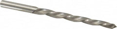 Interstate - #4 Pin, 0.2604" Diam, 0.2071" Small End, 17/64" Diam Straight Shank, 2-9/16" Flute, Taper Pin Reamer - Caliber Tooling