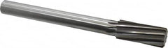 Made in USA - 1-1/4" High Speed Steel 10 Flute Chucking Reamer - Caliber Tooling