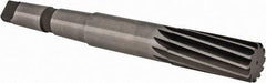 Made in USA - 1-7/16" High Speed Steel 12 Flute Chucking Reamer - Spiral Flute, 4MT Morse Taper Shank, 3-1/4" Flute Length, 12" OAL - Caliber Tooling