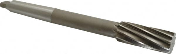 Interstate - 1-3/16" High Speed Steel 10 Flute Chucking Reamer - Caliber Tooling