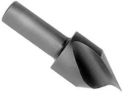 Keo - 1-1/2" Head Diam, 3/4" Shank Diam, 1 Flute 100° High Speed Steel Countersink - Caliber Tooling