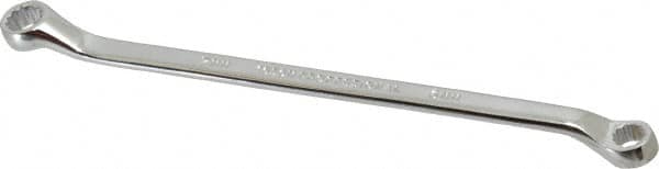 Proto - 6mm x 7mm 12 Point Offset Box Wrench - Double End, 5-3/4" OAL, Steel, Polished Finish, 7.5° Offset - Caliber Tooling