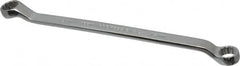 Proto - 14mm x 15mm 12 Point Offset Box Wrench - Double End, 9-11/16" OAL, Steel, Polished Finish, 7.5° Offset - Caliber Tooling