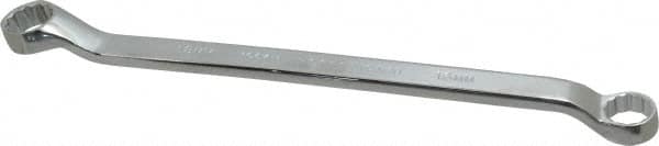 Proto - 16mm x 18mm 12 Point Offset Box Wrench - Double End, 10-11/16" OAL, Steel, Polished Finish, 7.5° Offset - Caliber Tooling