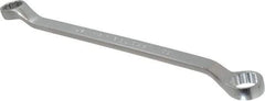 Proto - 27mm x 30mm 12 Point Offset Box Wrench - Double End, 15-15/16" OAL, Steel, Polished Finish, 7.5° Offset - Caliber Tooling