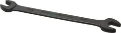 Proto - 5/16" x 3/8" Standard Open End Wrench - 5-1/4" OAL, Double End, Black Finish, 15° Head Angle - Caliber Tooling