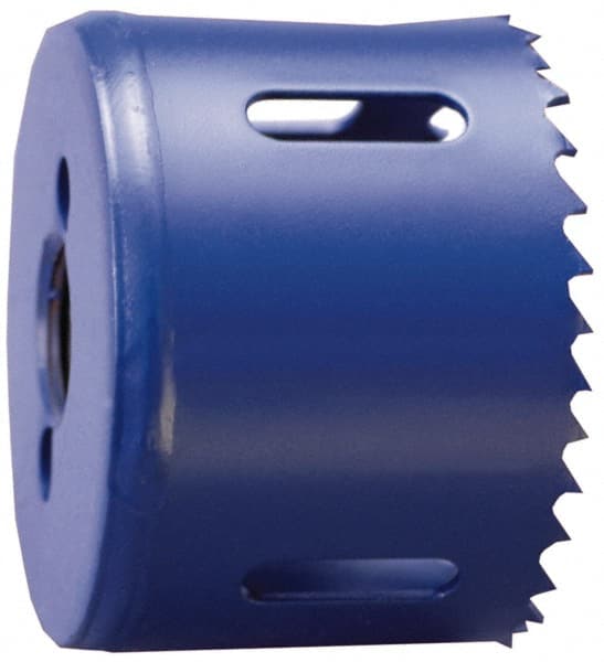 Disston - 3-3/8" Diam, 1-7/8" Cutting Depth, Toothed Edge Hole Saw - Caliber Tooling