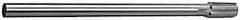 Interstate - 1-7/8" Diam, 1.498 to 1.5" Max Diam Straight Shank, 2-1/4" Flute Length, Machine Expansion Reamer - Straight Flute, 14" OAL, Right Hand Cut, 10 Flutes, High Speed Steel, Bright Finish - Caliber Tooling