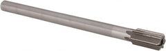 Interstate - 23/32" Diam, 0.5605 to 0.5625" Max Diam Straight Shank, 1-1/4" Flute Length, Machine Expansion Reamer - Straight Flute, 9" OAL, Right Hand Cut, 6 Flutes, High Speed Steel, Bright Finish - Caliber Tooling