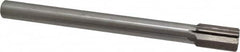 Interstate - 1-1/8" Diam, 0.873 to 0.875" Max Diam Straight Shank, 1-3/4" Flute Length, Machine Expansion Reamer - Straight Flute, 11" OAL, Right Hand Cut, 8 Flutes, High Speed Steel, Bright Finish - Caliber Tooling