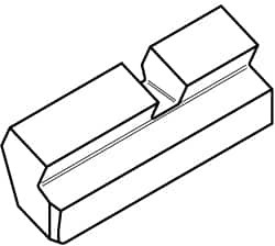 Kennametal - BPHX1203 Grade KD1415 PCD Milling Insert - Uncoated, 0.1213" Thick, 0.4mm Corner Radius - Caliber Tooling