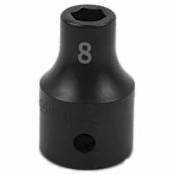 SK - Impact Socket - 1/2"DR 8MM IMPACT SOCKET - Caliber Tooling